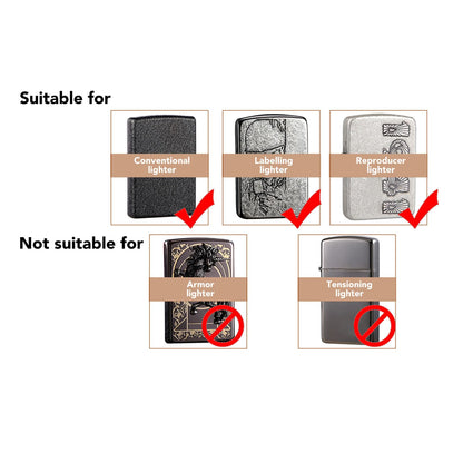 Lighter Holder with Belt Loop, PU Leather Lighter Pouch Holder Case, Anti Scratch Protective Storage Case (Brown)