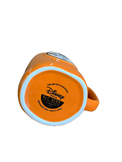 Rae Dunn Halloween Ceramic Coffee Mug Stitch No Regrets Only Candy Orange