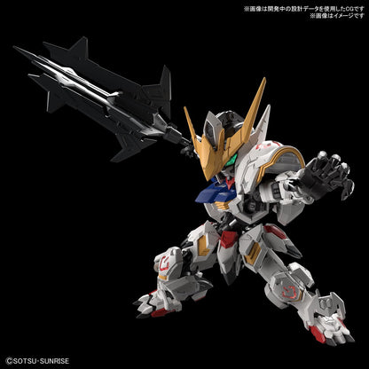 BANDAI SPIRITS(バンダイ スピリッツ) MGSD Mobile Suit Gundam: Iron-Blooded Orphans Gundam Barbatos, Color Coded Plastic Model