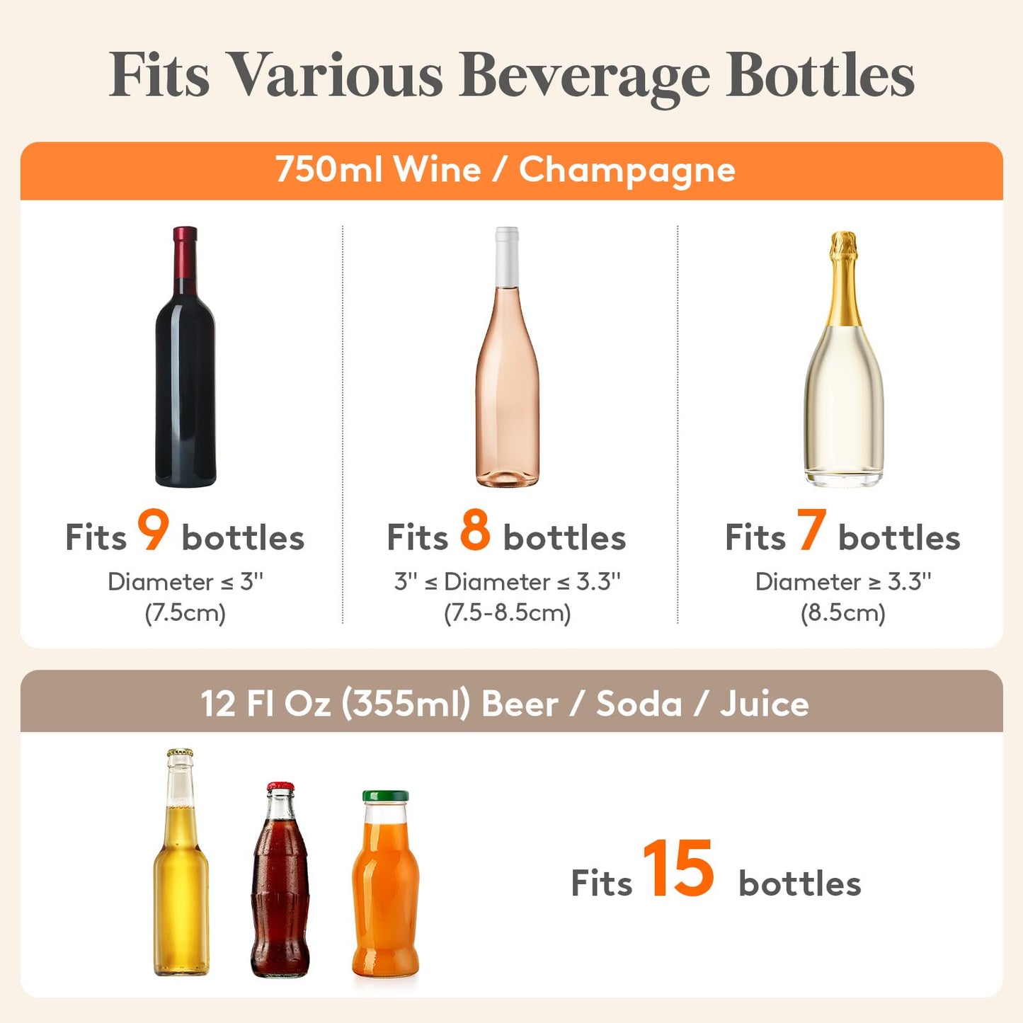 Lifewit 13L Ice Bucket for Parties 2 Pcs, Large Plastic Drink Cooler for Champagne Wine, Beer, Clear Beverage Tub for Mimosa & Cocktail Bar, Portable Chiller for Party Hosting & Serving