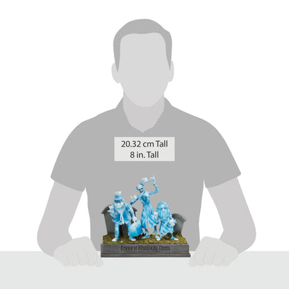 Enesco Disney Showcase The Haunted Mansion Hitchhiking Ghosts Lit Figurine, 8 Inch, Multicolor