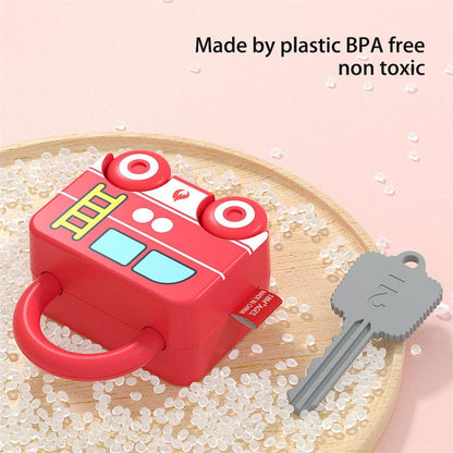 Baby Montessori Learning Educational stem Preschool Fine Motor Skills Activities Toys Busy Board 12 18 24 Months,Toddlers Sensory Birthday Easter Gifts for 1 2 3 yr One Years Old Boys Girls Kids