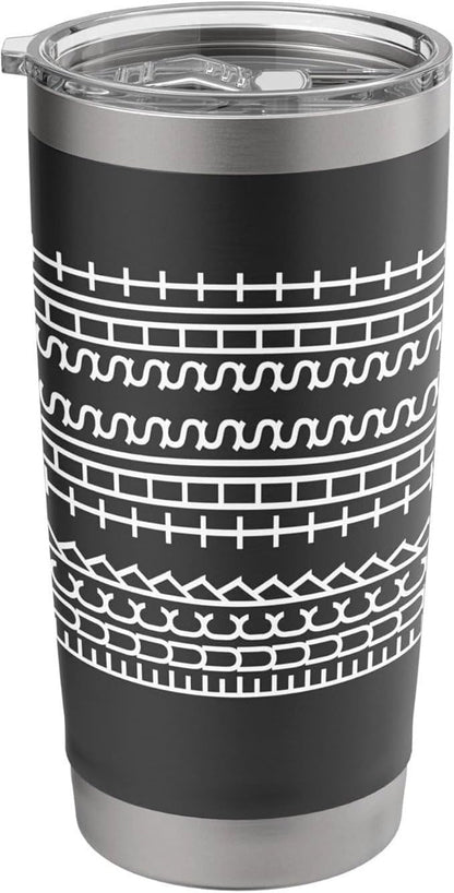 ishenkea 20 Oz Stainless Steel Hidden Message Tumblers，Personalized Tumbler Gifts For Coworker (Black)