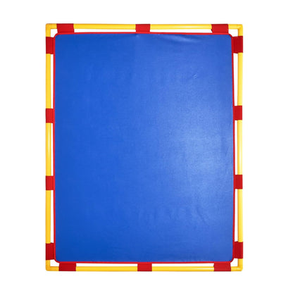 Children's Factory Replacement PlayPanel, Kids Room Divider Panel, Classroom Dividers, Free-Standing Partition for Daycare or Preschool, Cantilever Feet Not Included, Blue, Big Screen