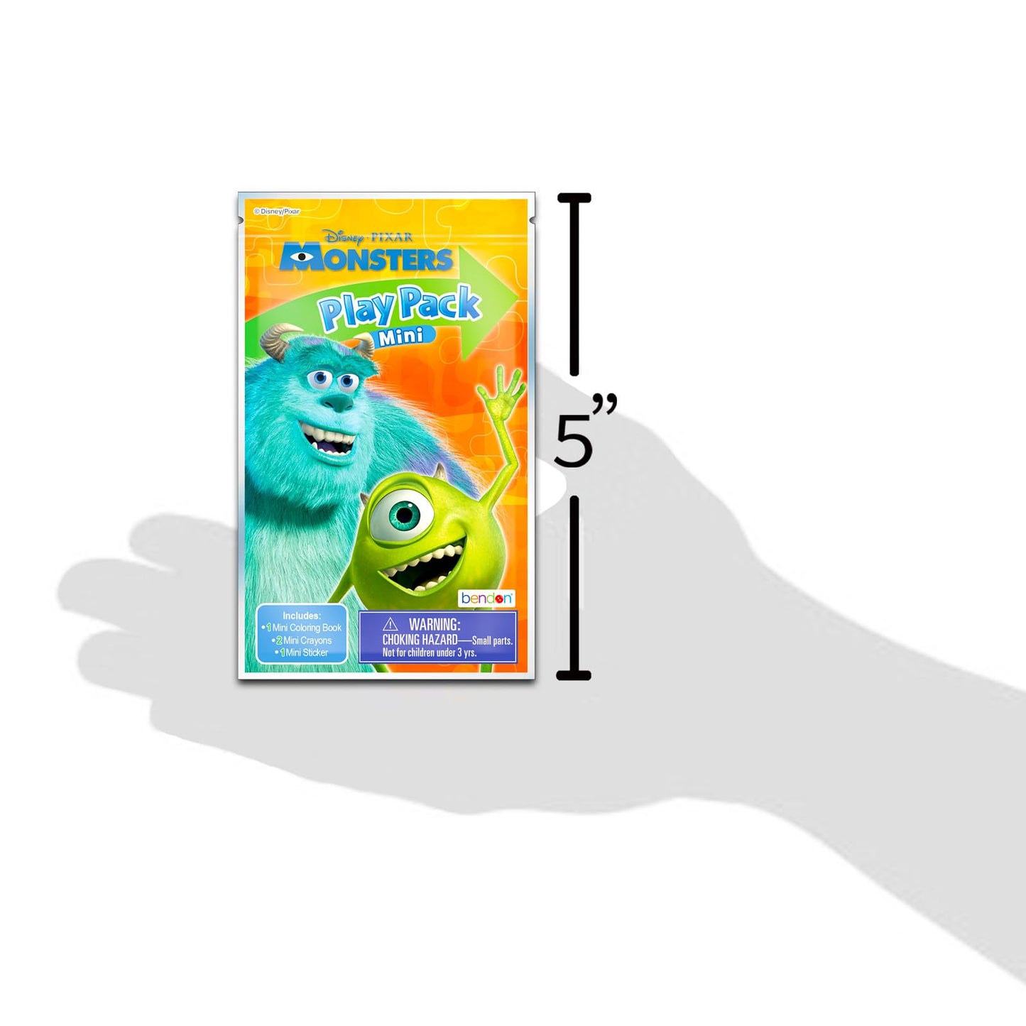 Disney Monsters Inc Birthday Party Favors Set - Bundle with 24 Monsters Inc Play Packs | Mini Coloring Books for Goodie Bags (Pixar Monsters University Party Supplies)