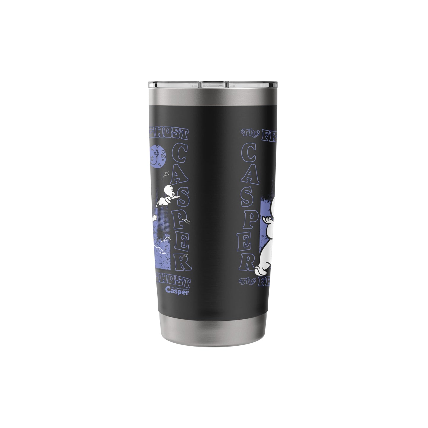 Casper The Friendly Ghost Nighttime Stainless Steel Insulated Tumbler