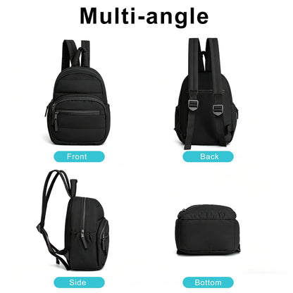 G.Z.LANKIN Lightweight Mini Backpack for Women,Taslan Durable Daypack,Casual Travel Backpack with Adjustable Straps for Daily,Travel