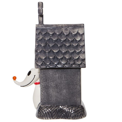 Department 56 Disney Ceramics The Nightmare Before Christmas Zero in Dog House Sculpted Cookie Jar Canister, 13.75 Inch, Multicolor