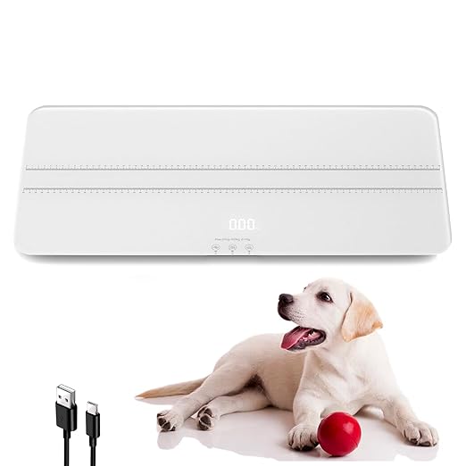 Dog Scale for Medium Dogs & Large cat, Digital pet Scale,Maximum Weight：220Lbs，Accurate：0.2Lbs,Size：27x13inches.