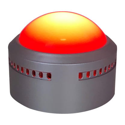 LED Illuminated Recording Button,Talking Buttons,Voice Recorder Button,Talking Buttons,Record Sound Button for Gift Education, Easy Button,Funny Office Gift,Funny Button（red）