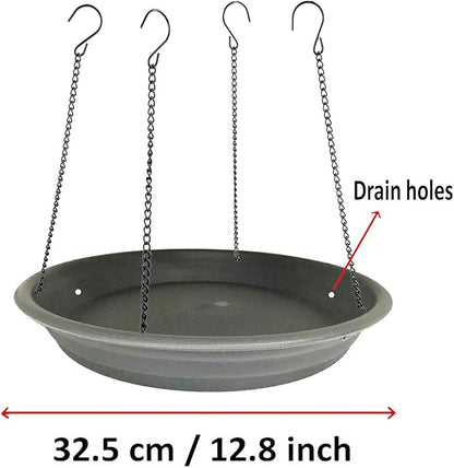 Pmsanzay Bird Seed Catcher Tray Platform Feeder Hanging Tray Outdoors Backyard Garden for Bird Feeders, Great for Attracting Birds Outdoors, Backyard, Garden. Help Reduce Seed Waste