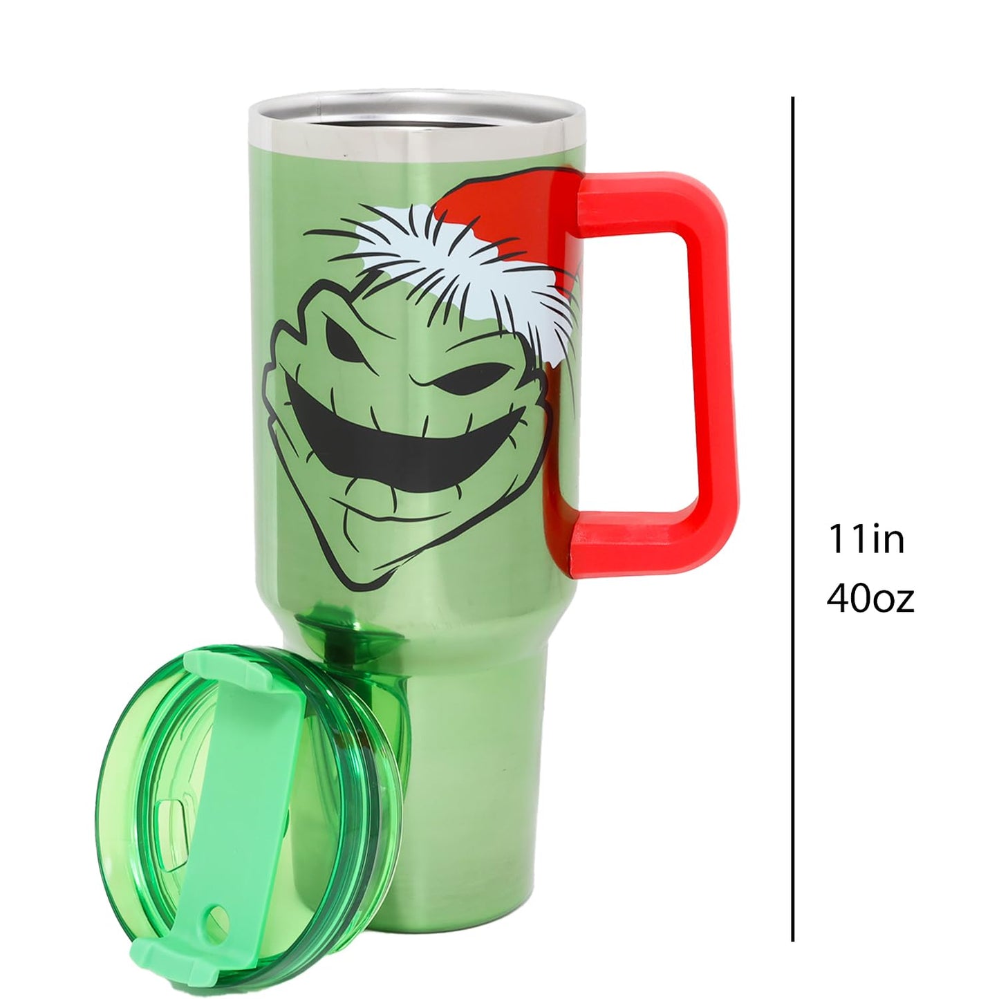 Disney Nightmare Before Christmas 40 OZ Stainless Steel Cup Set - Bundle with Oogie Boogie Tumbler, Sticker, More Tumblers for Girls, Boys