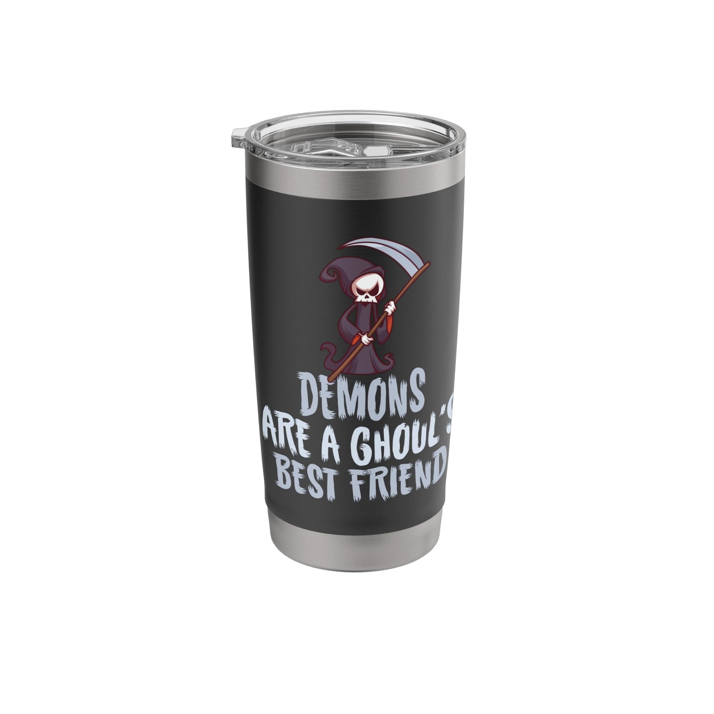 Ghoul's Best Friend Halloween Design For BFF Stainless Steel Insulated Tumbler