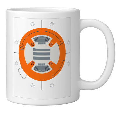 Star Wars BB-8 Halloween Ceramic Mug, White