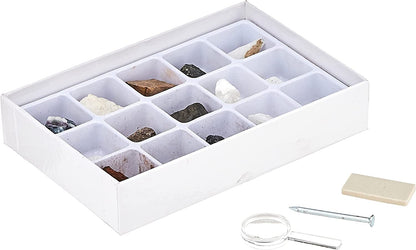 STEM Toy Mineral Science Kit Geology Rock Specimen for Young Geologists