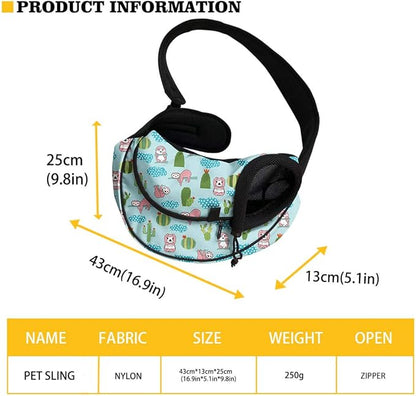 FUSURIRE Strawberry Printed Pet Carrier Soft Front-Facing Dog Carrier with Adjustable Strap Design Pink Pet Puppy Cat Front Pack Carrier for Walking Hiking Bike and Motorcycle