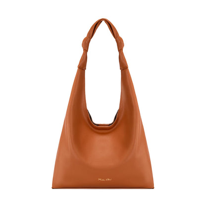Milan Chiva Hobo Bag for Women, Shoulder Tote Purse, Casual Top Handle Handbag MC-644BR