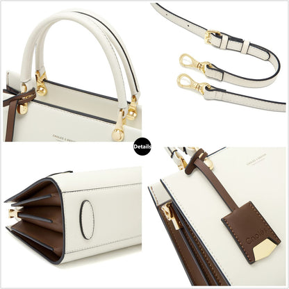 Cnoles Handbags for Women Fashion Leather Tote Shoulder Bags Ladies Handle Satchel Purse Brown