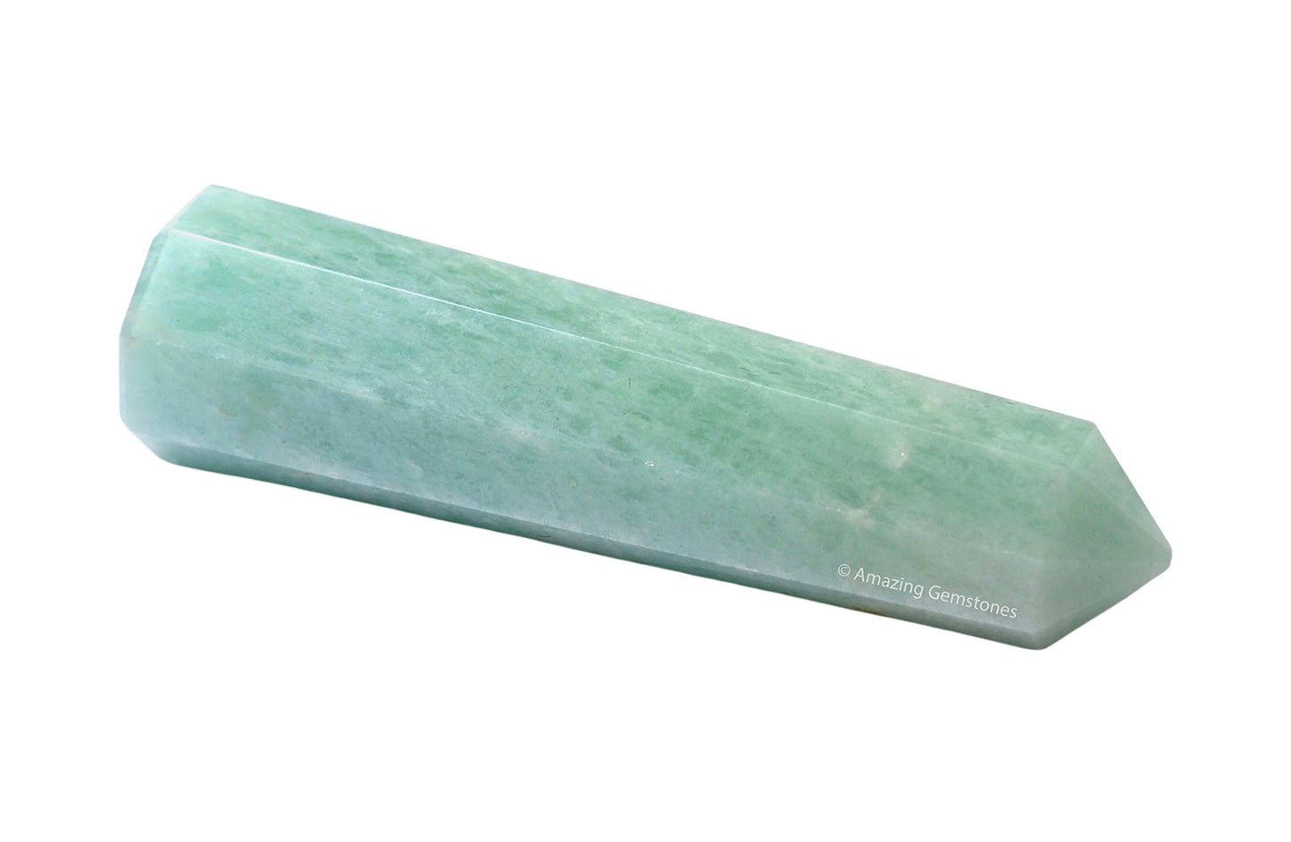 Amazing Gemstone Amazonite Crystal Towers ~ Natural Healing Crystal Point Obelisk for Reiki Healing and Crystal Grid (3" to 4" INCH)