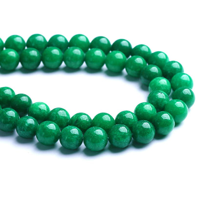 160PCS 4MM Natural Stone Green Cloudy Jade Spacer Loose Beads for Jewelry Making DIY Bracelet Necklace