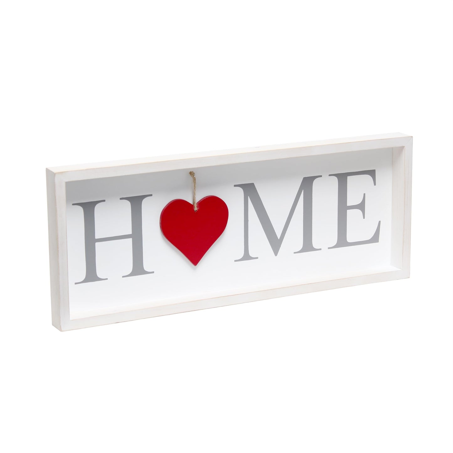 Elegant Designs HG1031-WGY 23" Home Sweet Swap Farmhouse Frame with 12 Seasonal Ornaments, Freestanding or Wall Mountable, White Wash, Gray Text