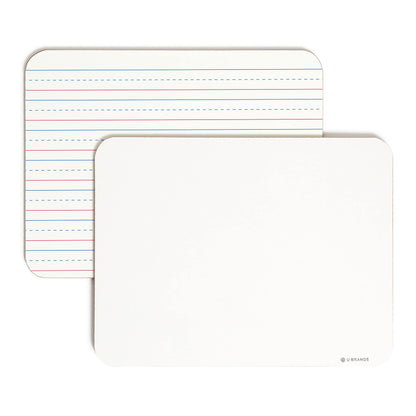 U Brands Dry Erase Lap Board, Double Sided, 9" x 12" Inches, Dry Erase Marker Included, Small White Board, 1 Count
