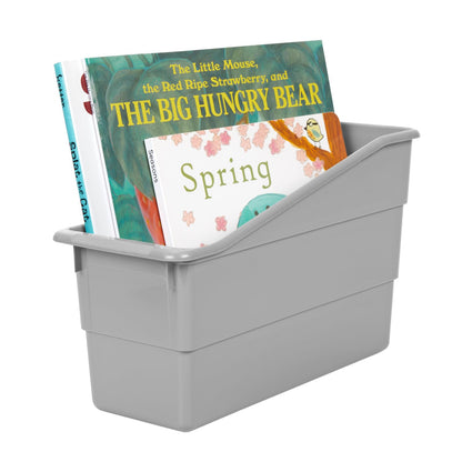 Really Good Stuff Durable Book and Binder Holders 12 Pack - Ideal for Narrow or Vertical Storage Needs - Book, Magazine, File Folder, and Binder Holders - Classroom Organization Made Easy