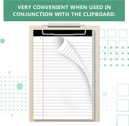 Legal Pads 5 x 8 Inch Notepad, 8 Pack Note Pads College Ruled Perforated Memo Pad for Work Study Daily Note Taking List, Lined Writing Pads Memo Refills Notepads for Office Home School, 30 Sheet/ Pad