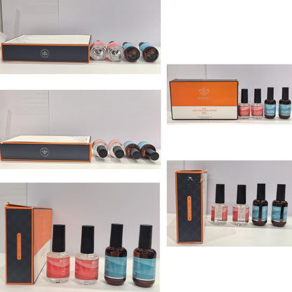 modelones 15 ml Nail Dehydrator and Primer, Acid Free Base Coat Natural Prep Dehydrate & Bond Primer Kit, Hema-Free Acrylic Nail Supplies