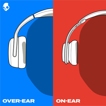 Skullcandy Hesh ANC Wireless Over-Ear Bluetooth Headphones with Extra USB-C Charging Cable, Active Noise Canceling, 22 Hrs Battery, Foldable Lightweight Design, Microphone iPhone Android - Preppy Sage