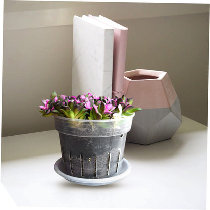 YARNOW 1 Set Phalaenopsis Hard Planting Cup Flower Pots Indoor Pots for Succulents Green Decor Orchid with Holes 8 Inch Slotted Orchids Planter Flower Plant Container Plant Cups Food