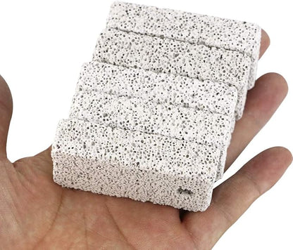 20 Pcs Small Animal Pet Lava Bites Chews Toy Teeth Grinding Block Mineral Calcium Stone for Hamsters Parrot Chinchillas Rabbits Guinea Pigs Gerbils