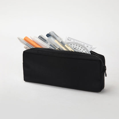 YONBEN Color Pencil Case Simple Oxford Fabric Bag for Student Lightweight Design (Light gray,Oxford Fabric)
