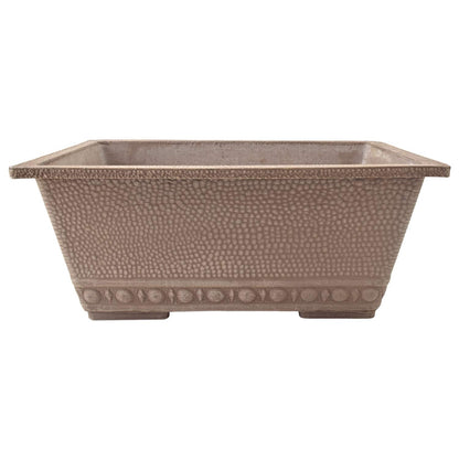 PSW Arcadia Garden Products FEL34TP Window Box, 13 by 9 by 5.5-Inch, Taupe