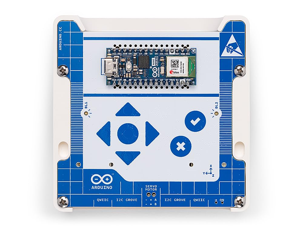 Arduino Alvik [AKX00066] - Programmable Robot - Powered by Nano ESP32, Compatible with MicroPython | Line Following, Multi-Sensors, and Lego Technic Integration
