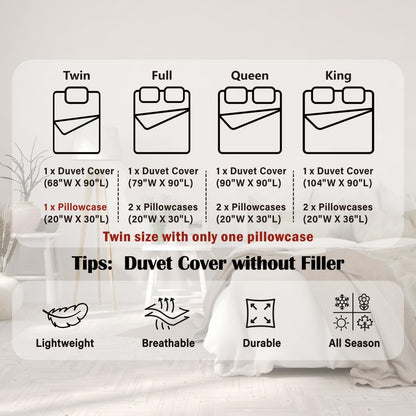Purple Cartoon Style Duvet Cover Queen Size Halloween Theme Comforter Cover with 2 Pillowcases for Teens Adults Kawaii Ghost Bedding Set 3 Pcs Decorative Bed Cover(No Filler)