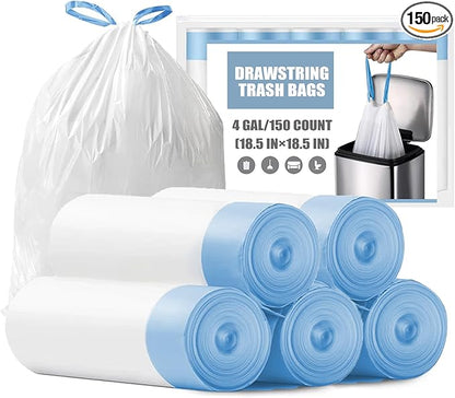 Small Trash Bags 4 Gallon