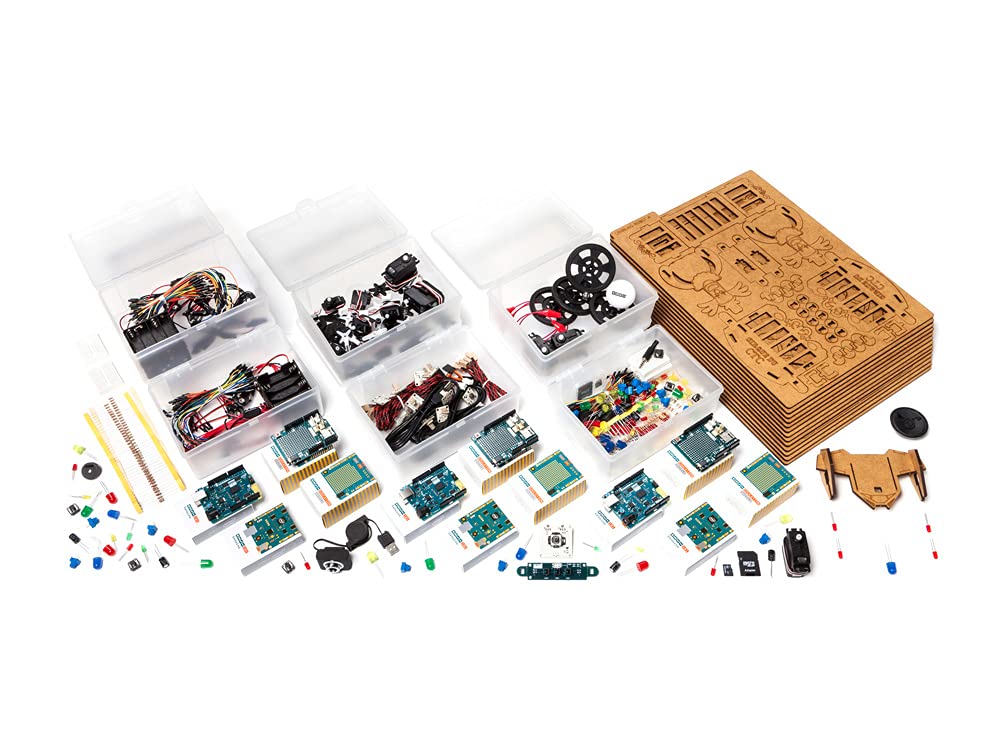 Arduino CTC 101 Program - FULL [AKX00002] - Complete Kit for Educational Coding, Electronics & STEM Learning