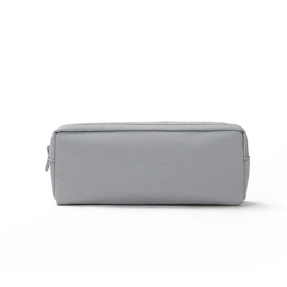 YONBEN Color Pencil Case Simple Oxford Fabric Bag for Student Lightweight Design (Light gray,Oxford Fabric)