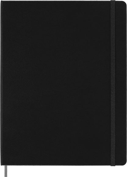 Moleskine Smart Notebook, Smart Writing System, Digital Notepad with Hard Cover, Ruled Pages and Elastic Closure, Size Extra Large 19 x 25 cm, Colour Black