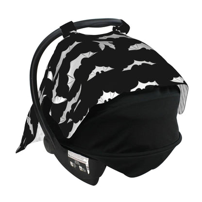 Halloween Bat Car Seat Cover Baby Fashion Carseat Cover for Winter Nursing Cover Newborn Shower Gift
