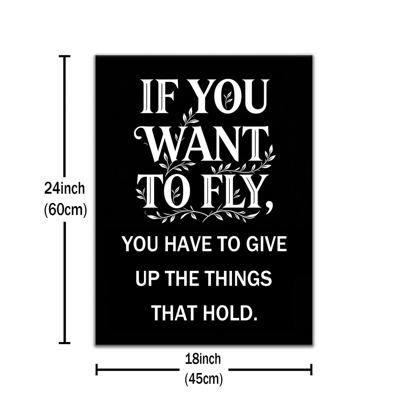 Inspirational Canvas Wall Art Office Decor Motivational Christ Quotes I Can Do All Things Discipline Poster Inspiring Painting Print for Modern Home Living Room Gym Stretched and Framed [18''Wx24''H]