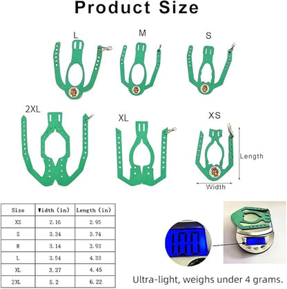 Adjustable Bird Harness & Leash Set for Small Birds,FitsBudgie,Parakeets, Conures, Cockatiels,Green Cheek,Quaker Parrots(Green, XS) Z6350-6