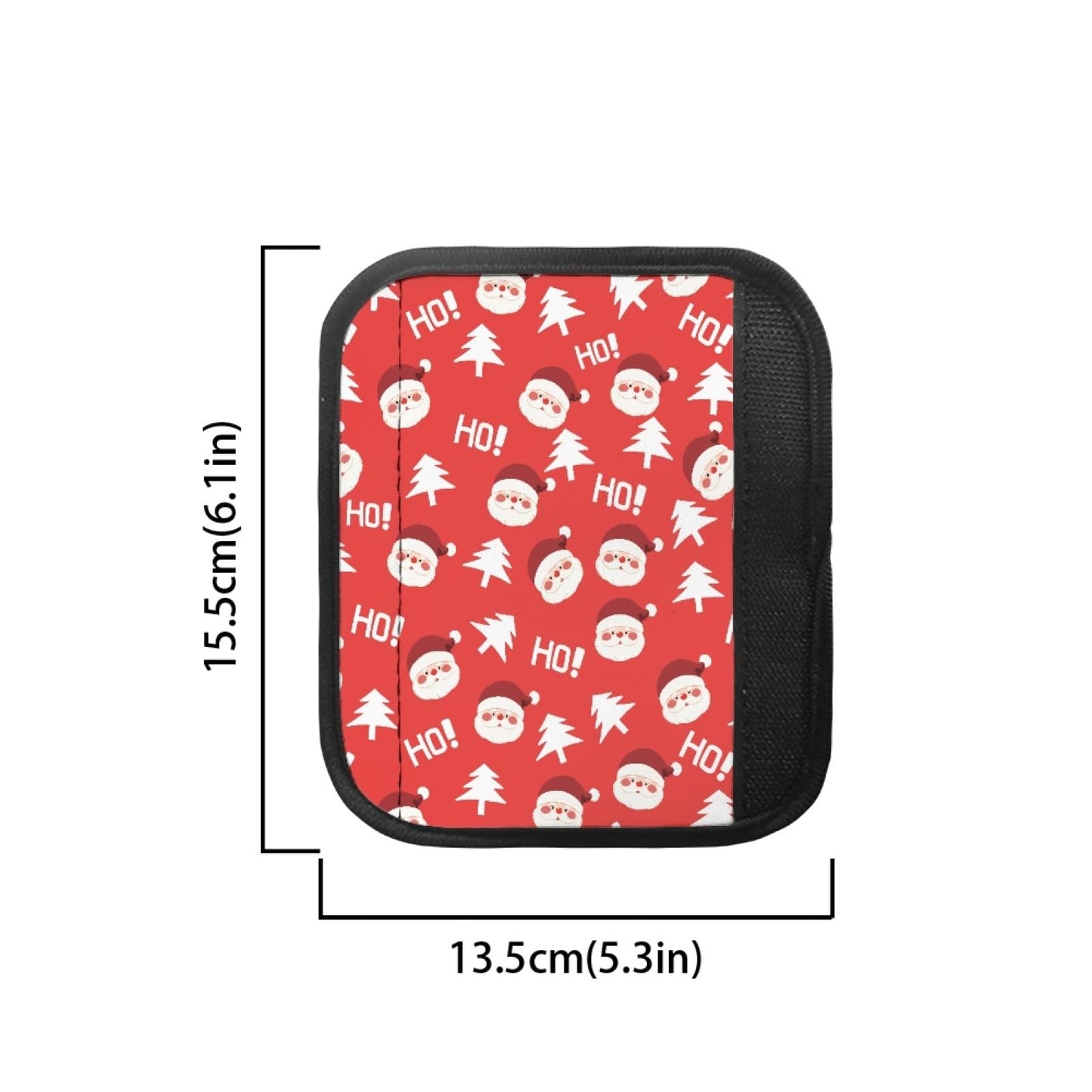 Freewander Christmas Fridge Door Handle Cover Cute Santa Claus Print Kitchen Appliance Door Handle Cover Appliance Dishwasher Handle Xmas Decoration