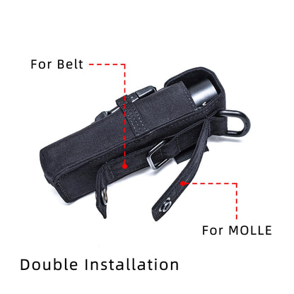 Weltool FH1 Flashlight Holster, Cordura fabric with UTX-DURAFLEX Buckle, Molle system