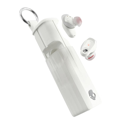 Skullcandy Method 360 ANC Wireless Earbuds, Sound by Bose, Bluetooth Headphones, Premium Noise Cancelling, Up to 40 Hrs Battery, Sweat and Water Resistant, Microphone for iPhone Android - Bone