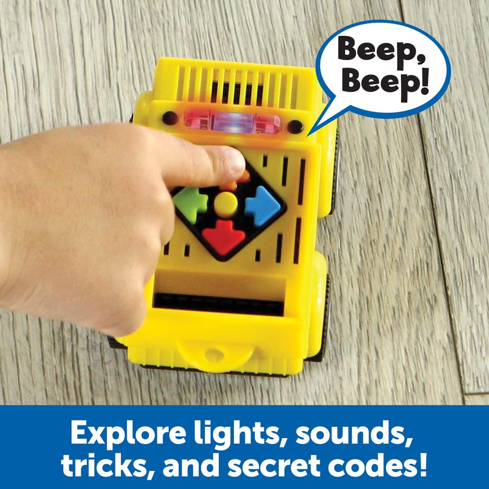 Learning Resources Switcheroo Coding Crew - Toddler Robot Toys, Coding for Kids, Kids Programmable Robot, Beginner Robotics Kit, STEM Programming, STEM Learning Toys
