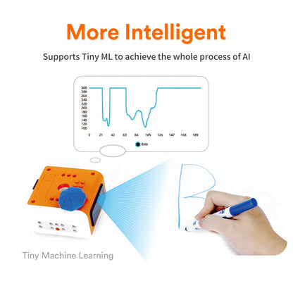 MatataStudio VinciBot STEM Robotics for Kids Ages 8-12, Scratch&Python Programmable Robot with AI Function for Teens School Grade 3-7, Educational Coding Robot Kit for Boys & Girls, Ages 8+