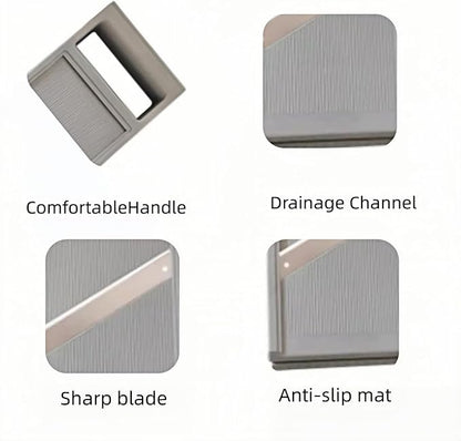 Handheld vegetable Slicer Potato Slicer: Suitable for Potatoes, Carrots, Zucchini, Cucumbers, Onions, Eggplants, Suitable for Making Potato Chips and Using Vegetable French (Grey)