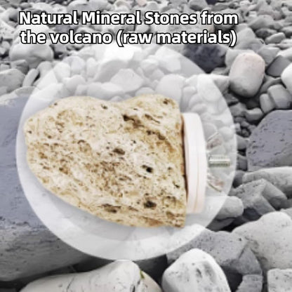Mineral Block Chew Toys for Sharp Beaks, Bird Beak Grinding Stone, Cage Accessories Calcium Supplement for African Grey, Budgies, Cockatiels, Small to Medium Birds